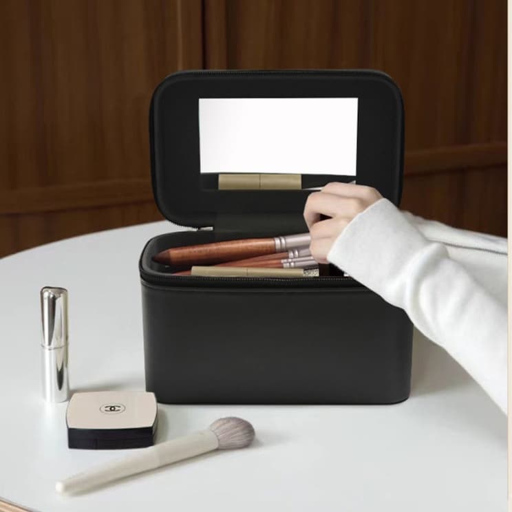 メイクボックス 大容量スマート化粧道具収納ケース