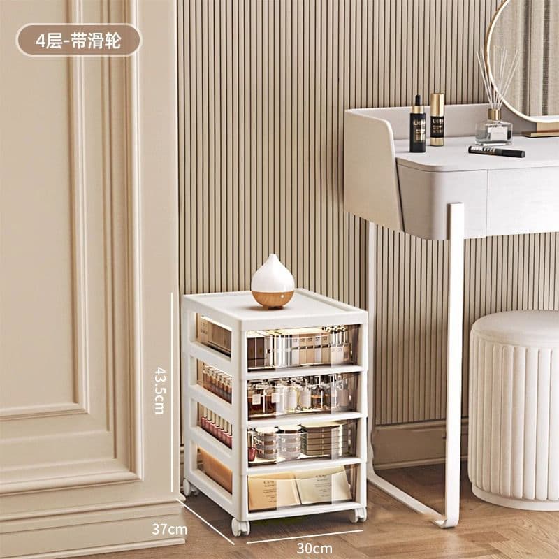 多段式スライド収納メイクボックス