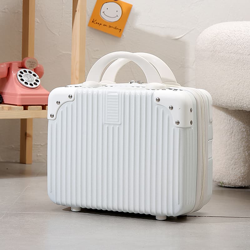メイクボックス 携帯用スーツケース型メイクボックス