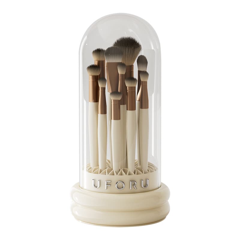 メイクボックス メイクブラシ専用収納ドーム型ケース