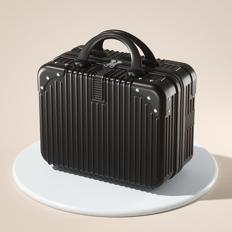 メイクボックス 携帯用スーツケース型メイクボックス