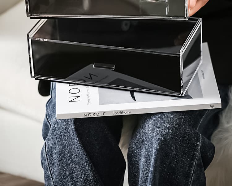 メイクボックス アクリル多機能化粧品収納ケース