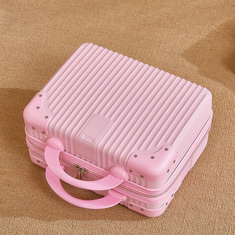 メイクボックス トランク風コスメバニティケース