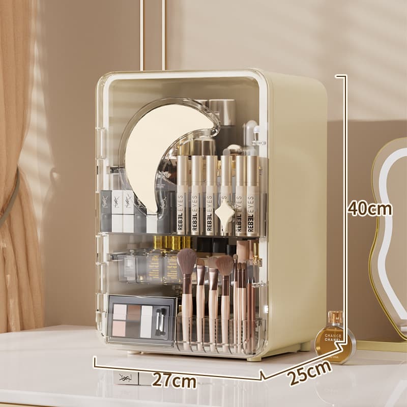 化粧品収納ミニ冷蔵庫スタイルメイクボックス