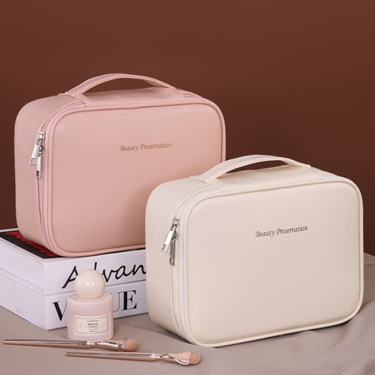 上品シンプル収納メイクボックス