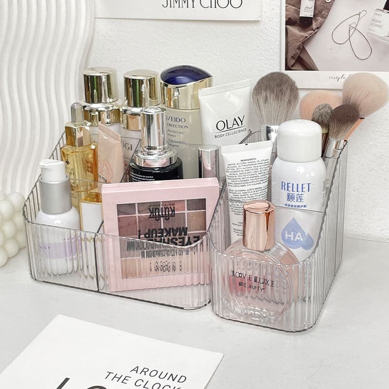 コスメ 収納 メイクボックス 透明