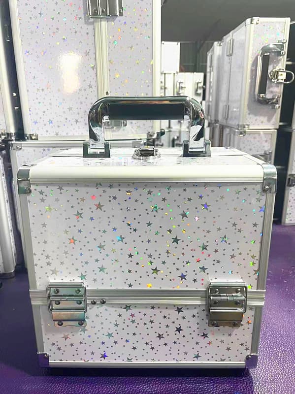 多機能折りたたみ収納メイクボックス