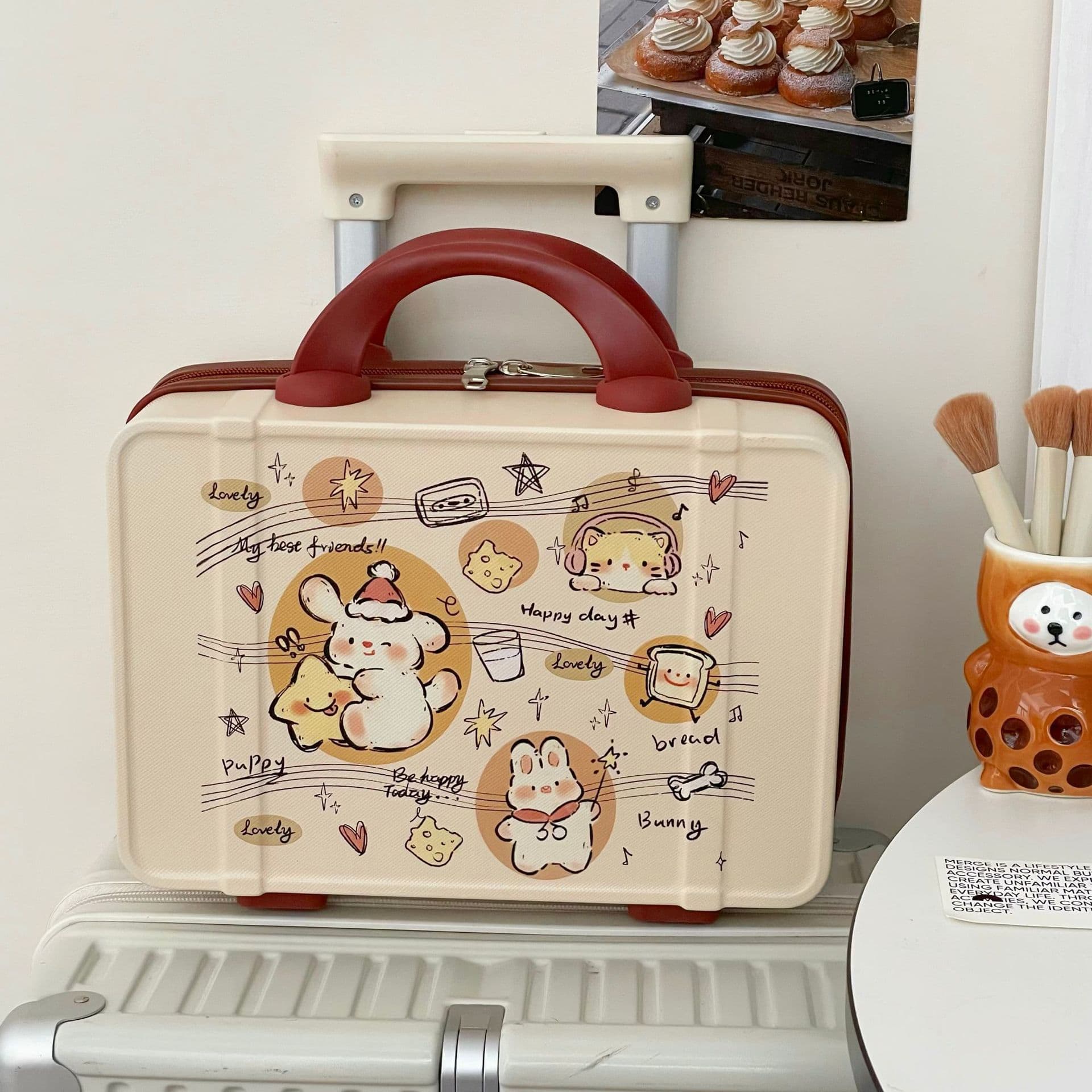 かわいい動物たちのメイクボックス