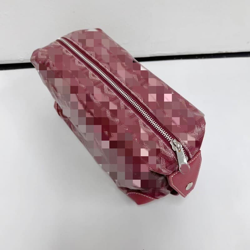 メイクボックス うろこ模様の上品メイクポーチ