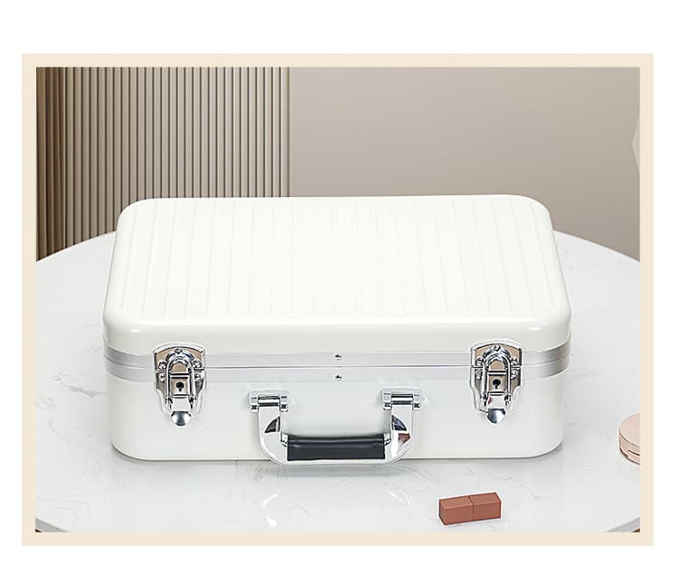 メイクボックス 照明付き化粧品収納ケース シンプル